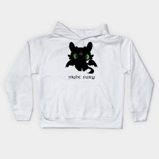 Toohthless - Night Fury - How to train your dragon Kids Hoodie